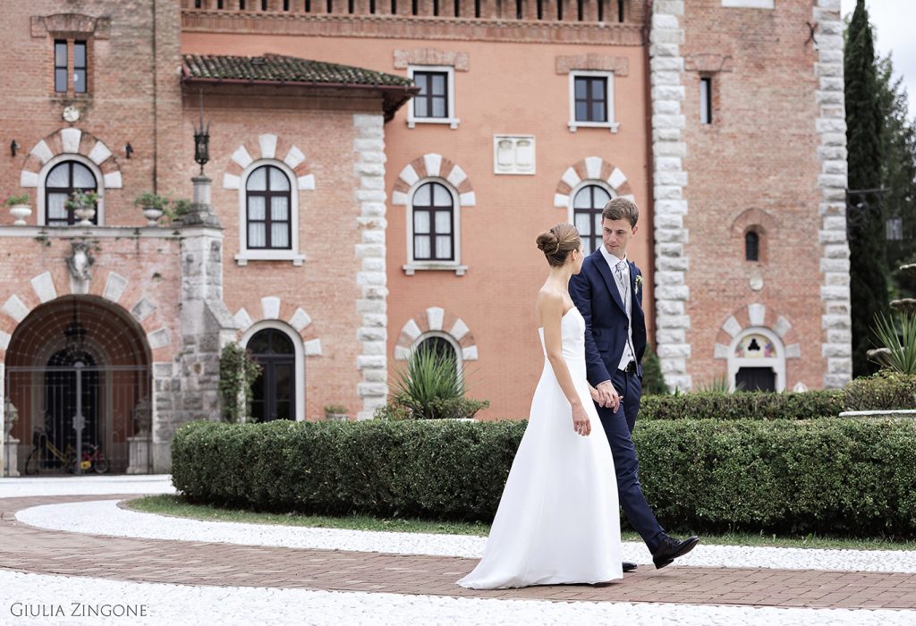 fotografo di matrimonio al castello di spessa schloss hochzeit