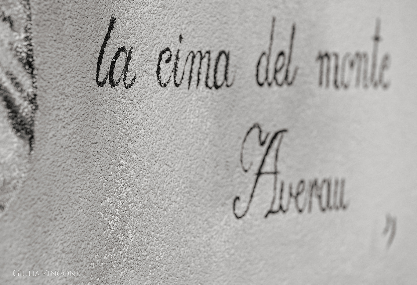 this is a portrait of the bride and groom in the dolomites mountains by cortina wedding photographer giulia zingone