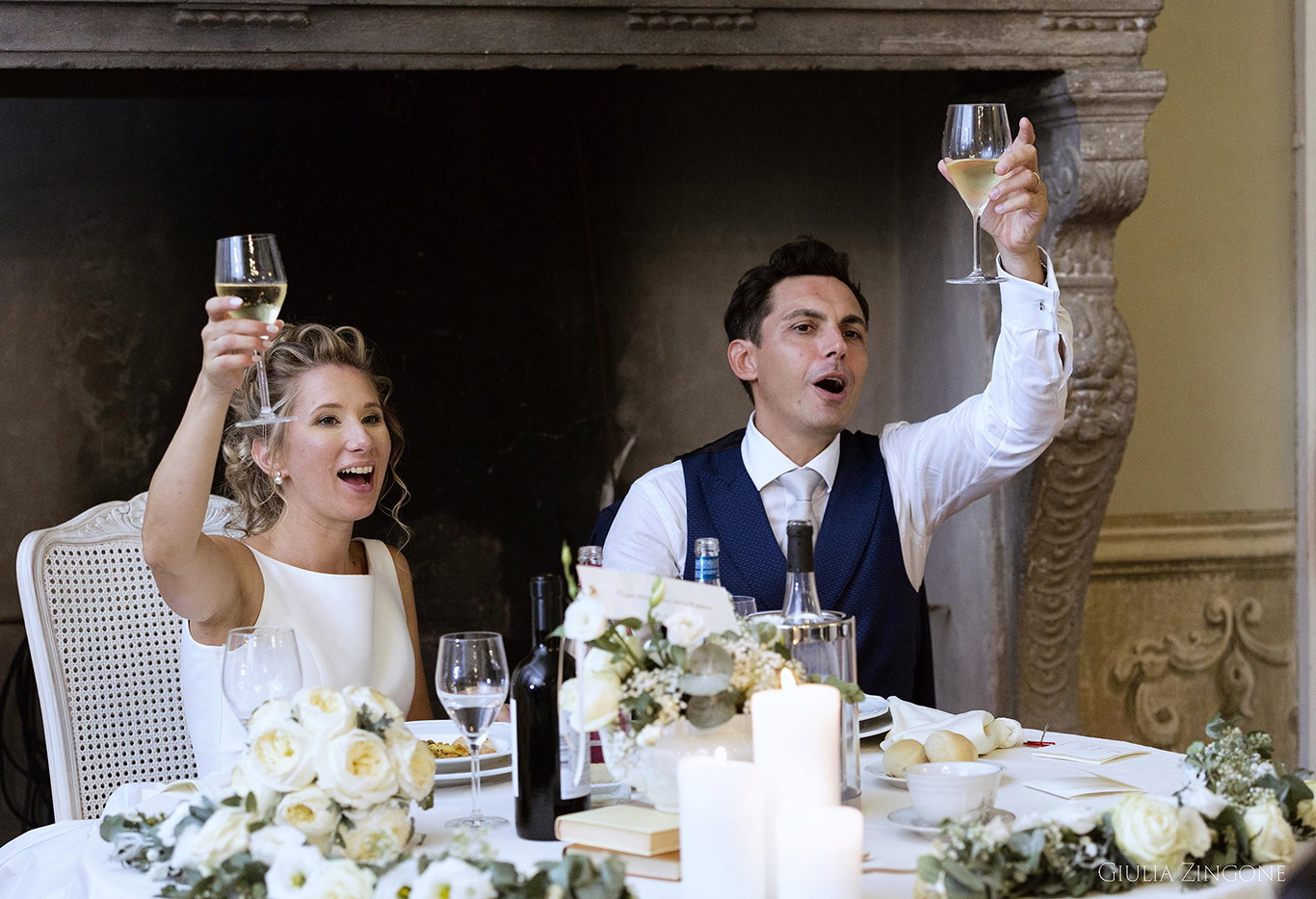 this is a picture by villa massari wedding photographer giulia zingone based in milan countryside