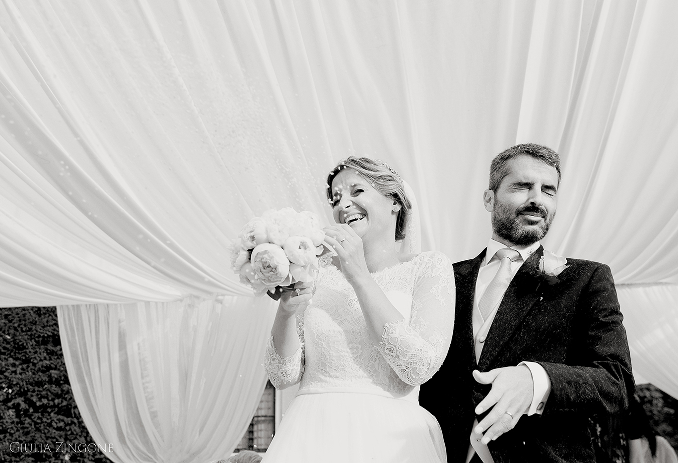 this is a picture of the church ceremony by spessa castle wedding photographer giulia zingone